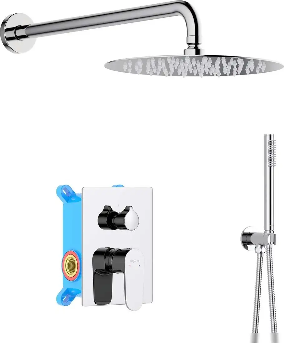 Душевая система Aquatek Оберон AQ1272CR - фото товара