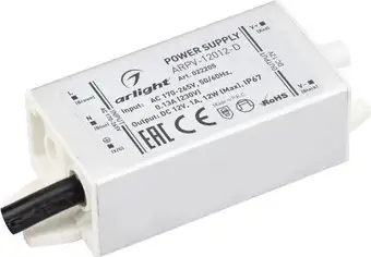 Блок питания Arlight ARPV-12012-D 022205 – изображение в каталоге