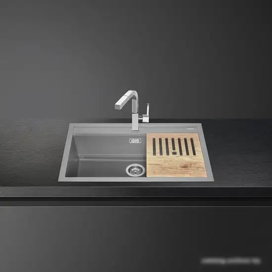 Кухонная мойка Smeg VSGX860CT - фото товара