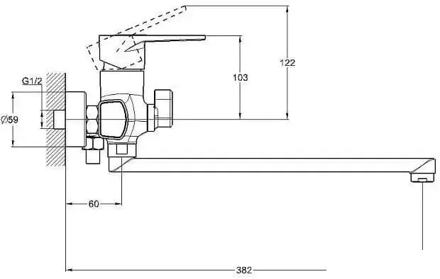 Смеситель G.Lauf ZDN7-A183 - фото товара