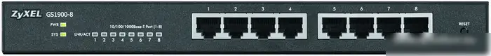 Коммутатор Zyxel GS1900-8 – фото товара