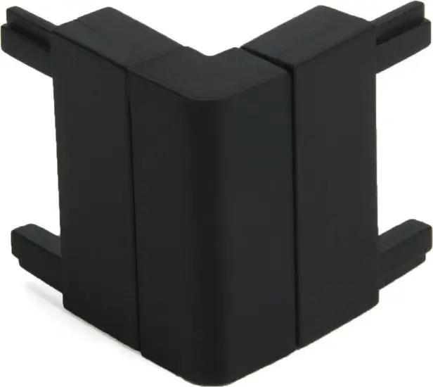 Коннектор питания шинопровода Elektrostandard Flat Magnetic Коннектор угловой внутренний черный 85002/00 a063737 – фото товара