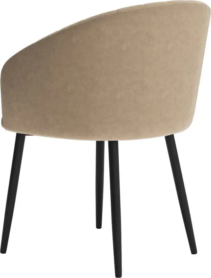 Стул с подлокотниками Табурет Верона (бренди 32/каркас черный)