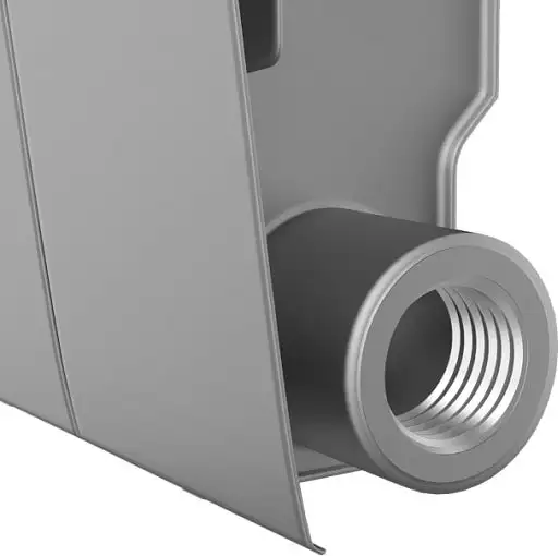 Биметаллический радиатор Royal Thermo BiLiner 350 Silver Satin (8 секций) - фото товара