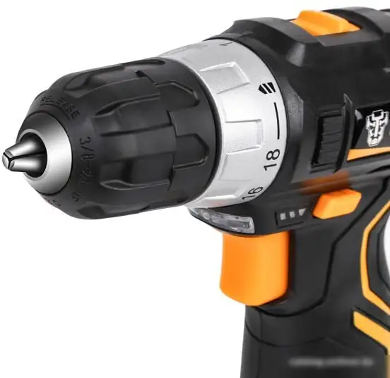 Дрель-шуруповерт Deko GCD12DU3 SET 4 063-4140 (с 2-мя АКБ, кейс, набор оснастки) – фото товара