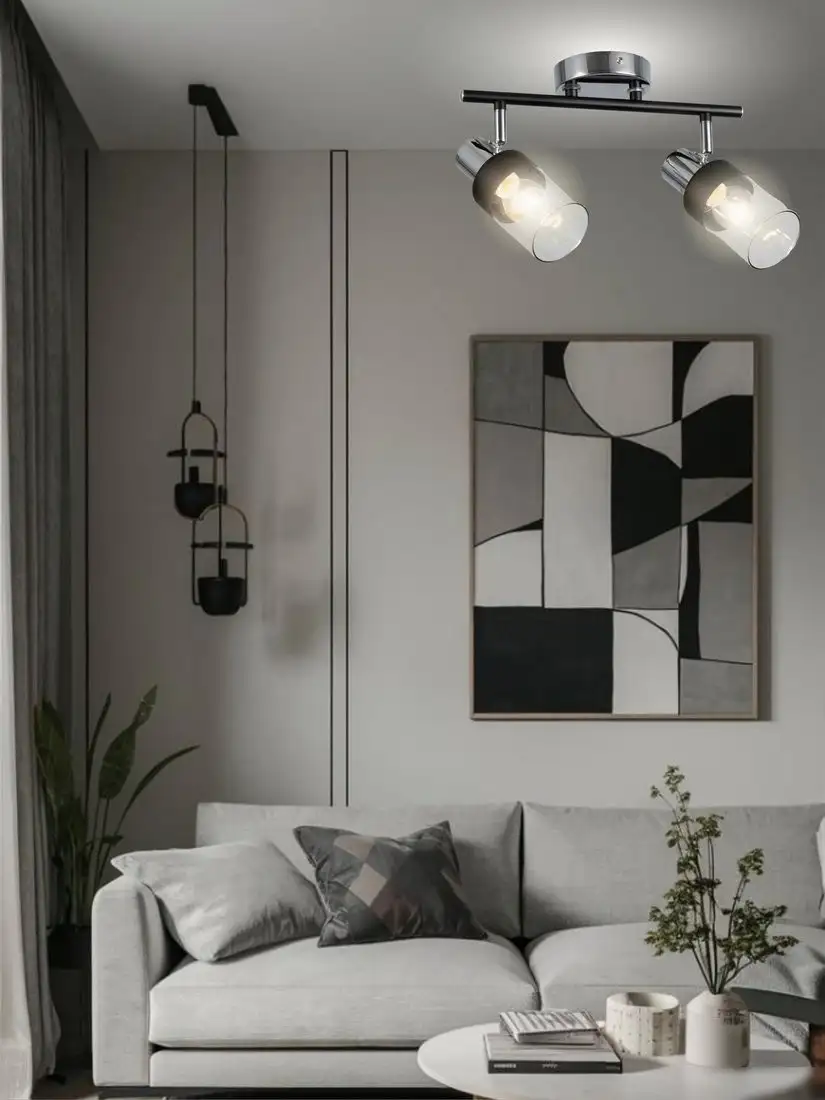 Спот Aitin Pro НПБ 02-2х60-102 S6955/2 (хром/черный) – фото товара