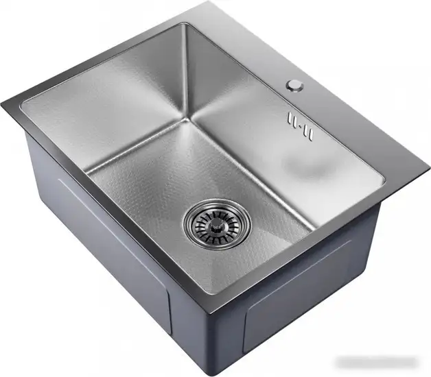 Кухонная мойка Mixline Pro 552934 (сатин, с сифоном) - фото товара