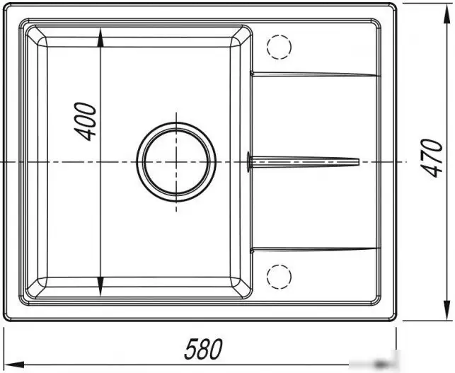 Кухонная мойка ARFEKA Alexia 58 Silken White - фото товара