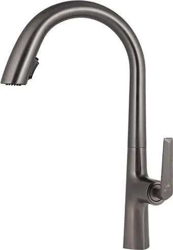 Смеситель Kaiser Strike 09066-15 (вороненая сталь) - изображение в каталоге