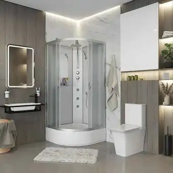 Душевая кабина Niagara NG-3302-14BKTG 100x100x200 - изображение в каталоге