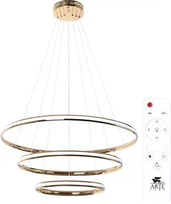 Подвесная люстра Arte Lamp Meridiana A2198SP-3GO – изображение в каталоге