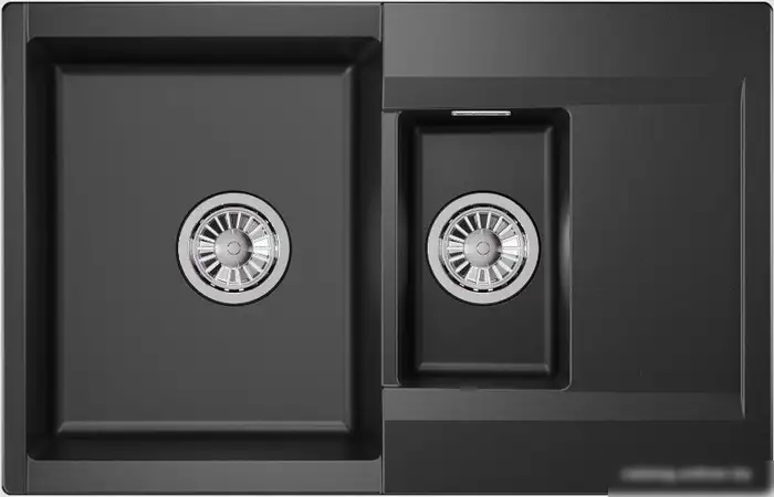 Кухонная мойка Granula ES-7808 (шварц) - фото товара