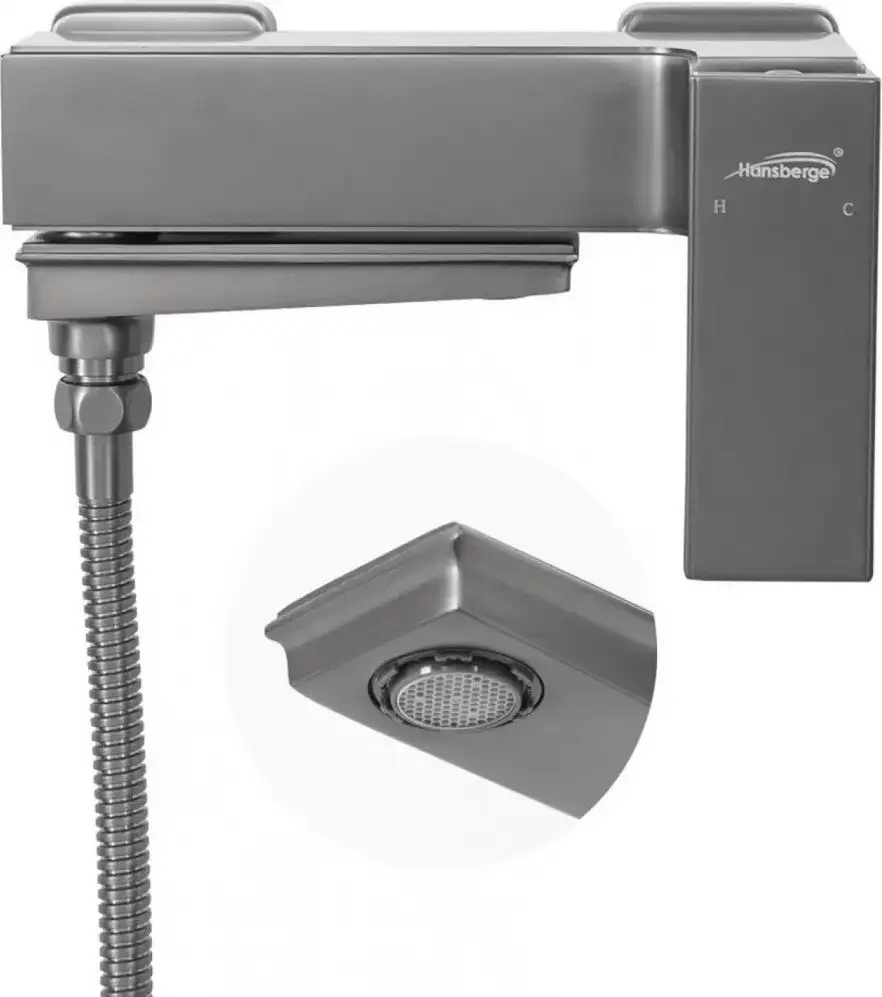 Смеситель Hansberge H4070 (графит) - фото товара