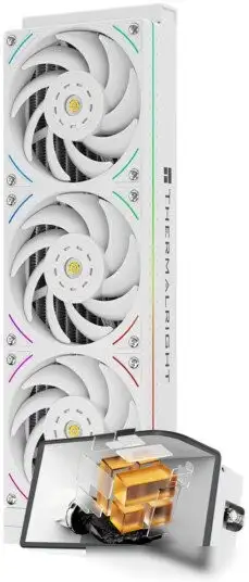 Система жидкостного охлаждения для процессора Thermalright Wonder Vision 360 UB ARGB (белый) – фото товара
