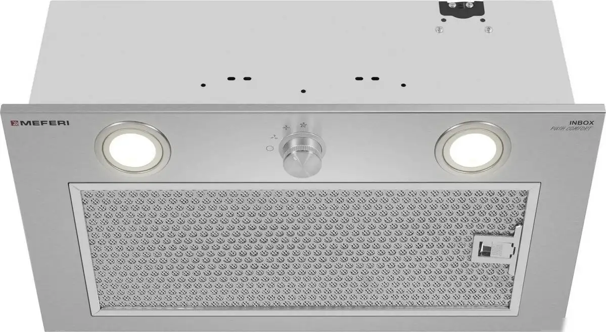 Кухонная вытяжка Meferi INBOX52IX Push Comfort - фото товара