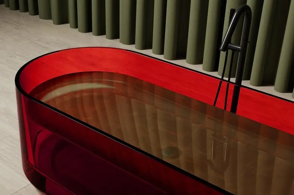 Ванна Abber Kristall AT9708 Rubin (красный) - фото товара