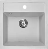 Кухонная мойка ZorG Como 51 (белый камень) - изображение в каталоге