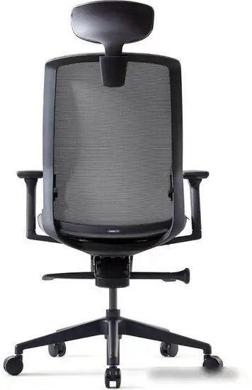 Кресло Bestuhl J1 Black Pl с подголовником (серый) – фото товара