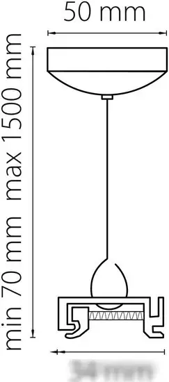 Подвес для треков Lightstar для однофазных и трехфазных треков Barra 504177 – фото товара