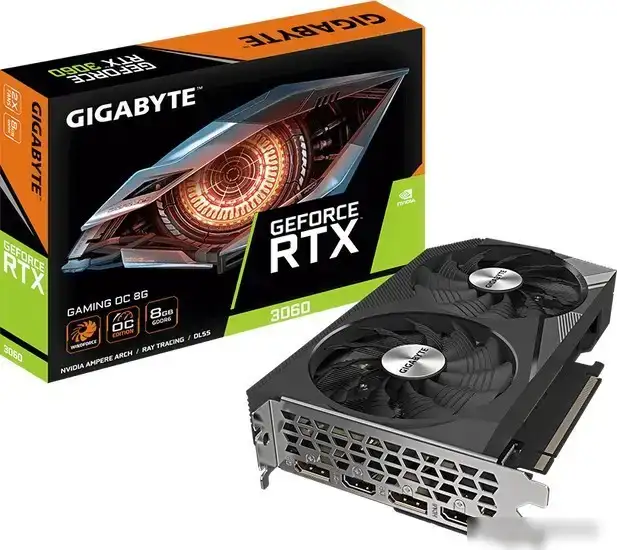 Видеокарта Gigabyte GeForce RTX 3060 Gaming OC 8G (rev. 2.0) GV-N3060GAMING OC-8GD 2.0 – фото товара