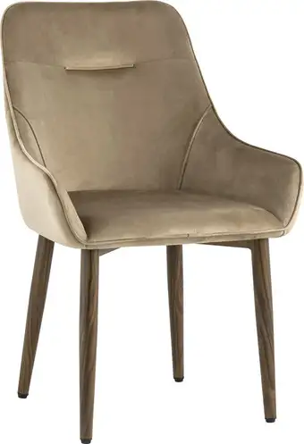 Стул Stool Group Диана MC101-2 KD HLR-11 (велюр бежевый) – изображение в каталоге