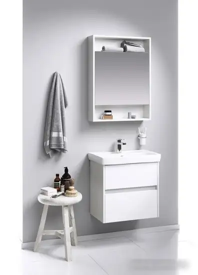 Aqwella Тумба с умывальником Сити 60 SI0106DK/CI0106DK – фото товара