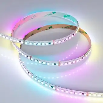 Светодиодная лента Arlight Бегущий огонь 22W/m 140Led/m 3535SMD разноцветный 5M SPI-F140-10mm 24V RGB-PX7-BPT 043132 – изображение в каталоге