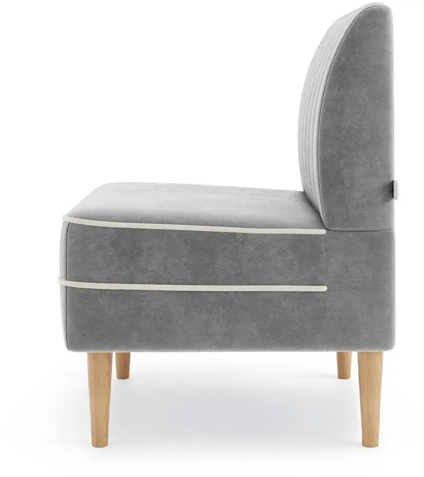 Интерьерное кресло MONOFIX Амма кресло (светло-серый №52)