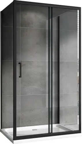 Душевой уголок Abber Schwarzer Diamant AG30170B-S100B-S100B - изображение в каталоге