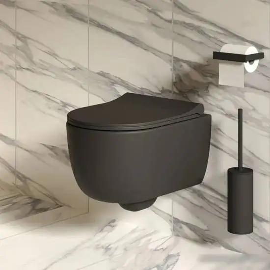 Унитаз Ambassador Abner 103T20201R (черный матовый) - фото товара