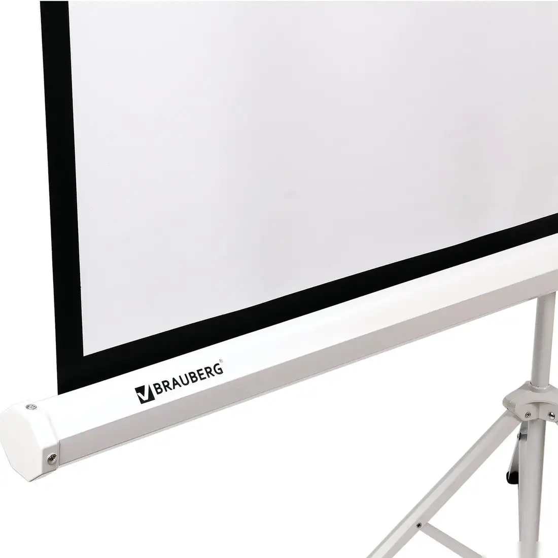 Проекционный экран BRAUBERG Tripod 1:1 (150x200) 236732 – фото товара