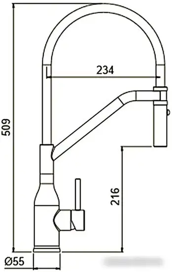 Смеситель Gappo G4098-26 - фото товара