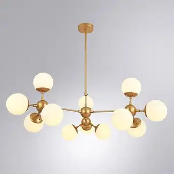 Подвесная люстра Arte Lamp Bolla A1664SP-12GO – изображение в каталоге