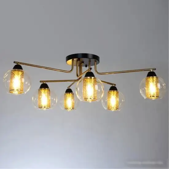 Люстра средней высоты Arte Lamp Manchester A7045PL-6BK – фото товара