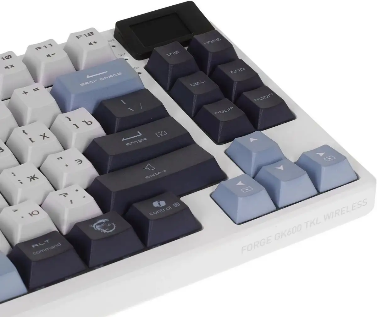 Клавиатура MSI Forge GK600 TKL Wireless Sky – фото товара