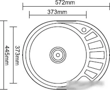 Кухонная мойка Ledeme L75745-L - фото товара