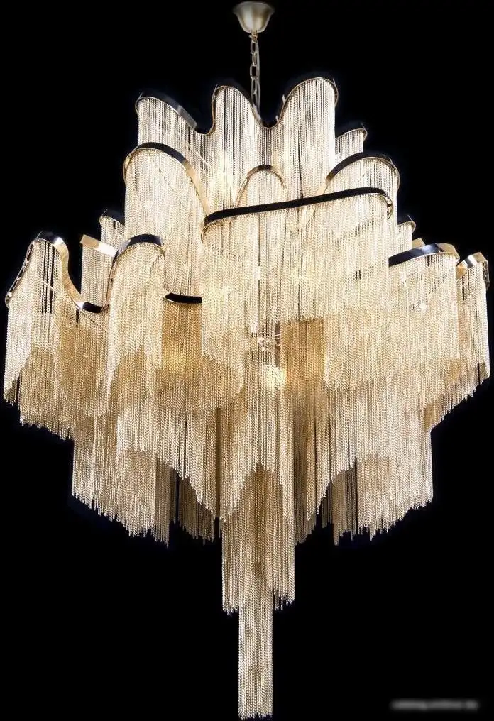 Подвесная люстра LOFT IT Stream 10208/1000 Gold – фото товара