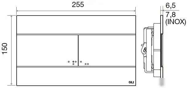 Инсталляция для унитаза OLI 885052+888565 (золото) - фото товара