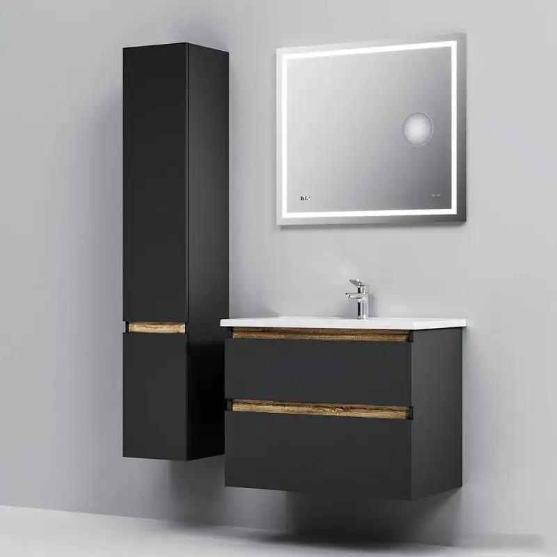 AM.PM Тумба под умывальник X-Joy M85AFHX0802BM (черный матовый) – фото товара