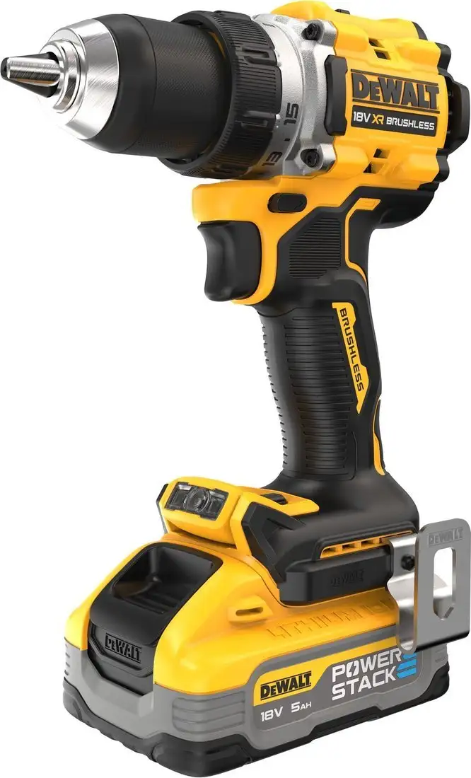 Дрель-шуруповерт DeWalt DCD800H2T (с 2-мя АКБ 5 Ач, кейс) – фото товара