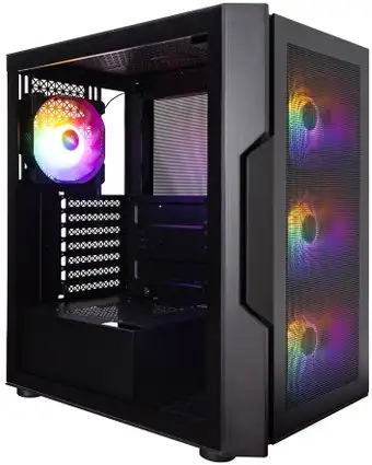 Корпус 1stPlayer Trilobite T7-P (черный) – изображение в каталоге