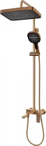 Душевая система Hansberge H5049 (золото матовый) - изображение в каталоге