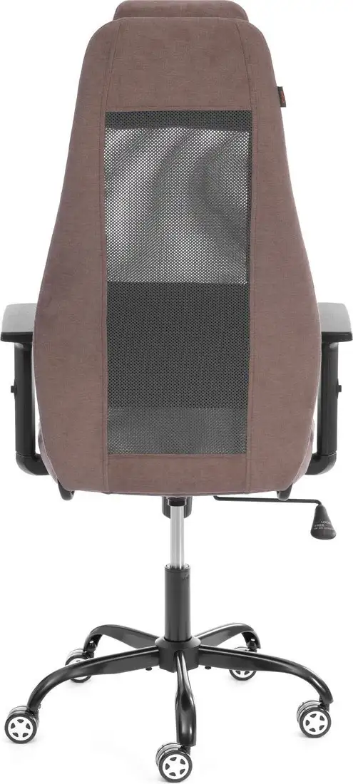 Офисное кресло TetChair Aviator PLT metalBL (ткань, светло-коричневый/серый, KUB 03/W-12) – фото товара