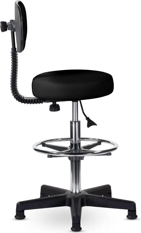 Офисное кресло UTFC Стул кассира со спинкой (Z11/черный) – фото товара