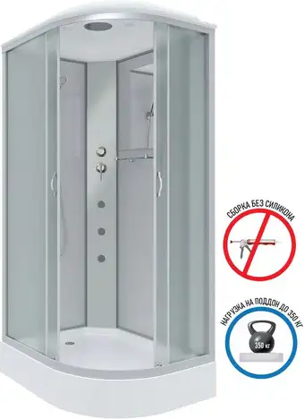 Душевая кабина Niagara NG-3312-14LG 120x80x215 - изображение в каталоге