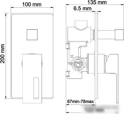 Смеситель Wasserkraft Alme 1541 - фото товара