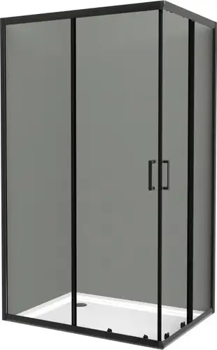 Душевой уголок BelBagno UNO-195-AH-2-100/80-C-NERO - изображение в каталоге