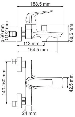 Смеситель Wasserkraft Neime 1901 - фото товара