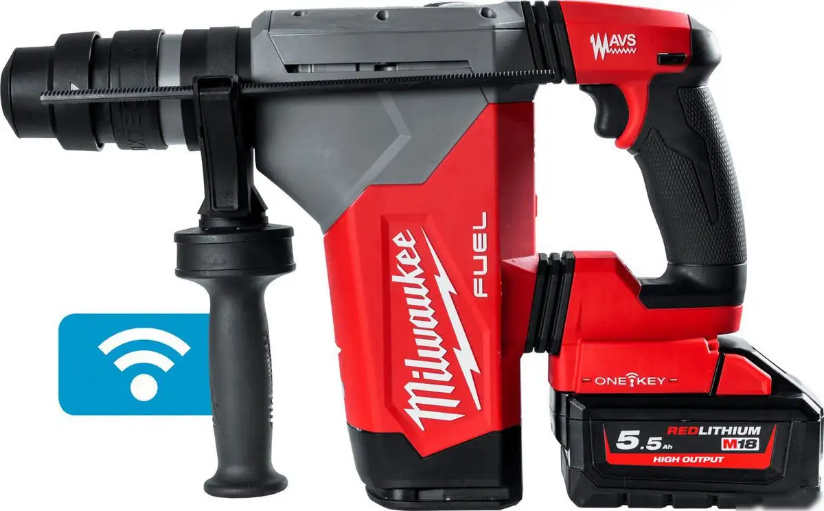 Перфоратор Milwaukee M18 FUEL M18ONEFHPX-552X 4933478496 (с 2-мя АКБ, кейс) – фото товара