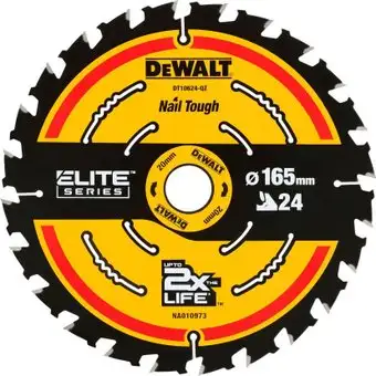 Пильный диск DeWalt DT10624-QZ – изображение в каталоге